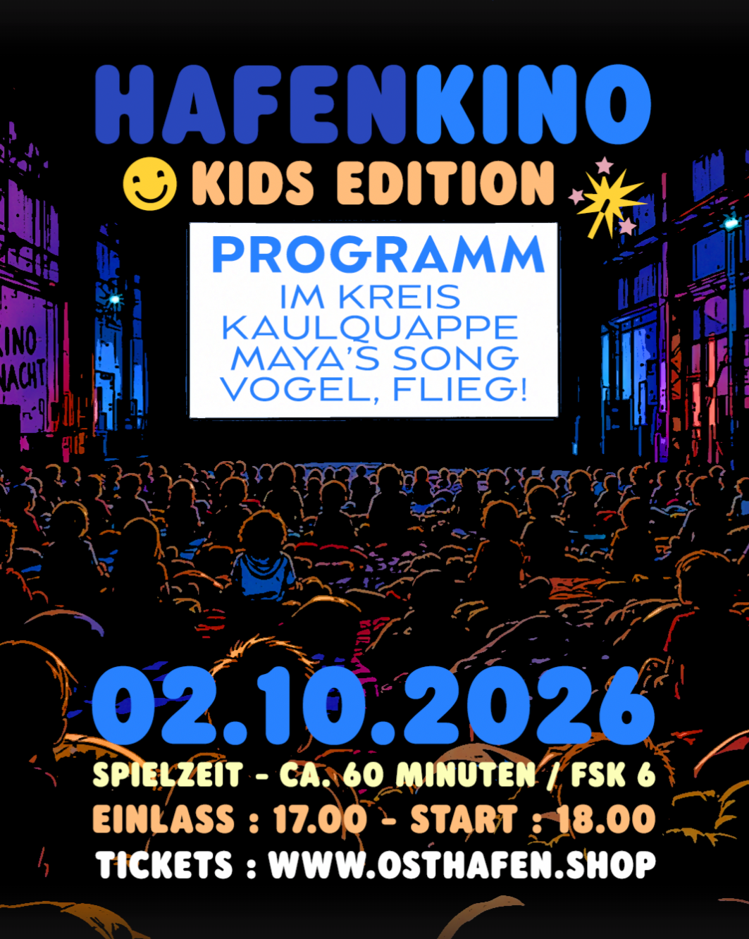 HAFENKINO - KIDS EDITION / 02.10.2026